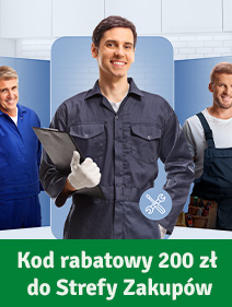ENERGIA+ Fachowiec z kodem 200 zł do Strefy Zakupów Enei
