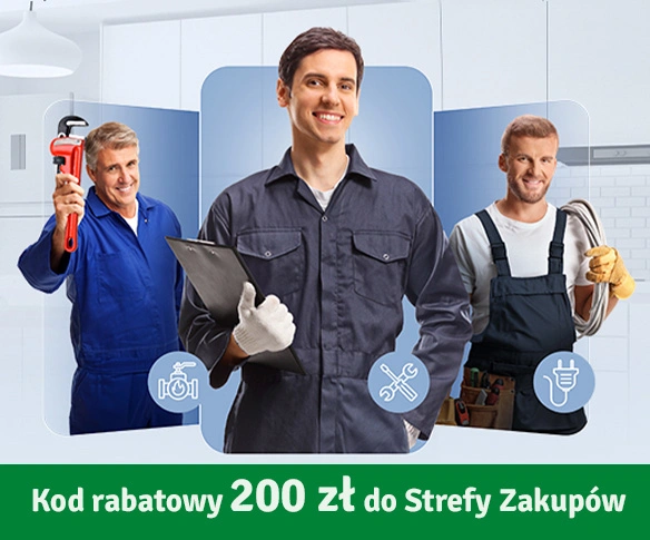 ENERGIA+ Fachowiec z kodem 200 zł do Strefy Zakupów Enei ENERGIA+ Fachowiec z kodem 200 zł do Strefy Zakupów Enei