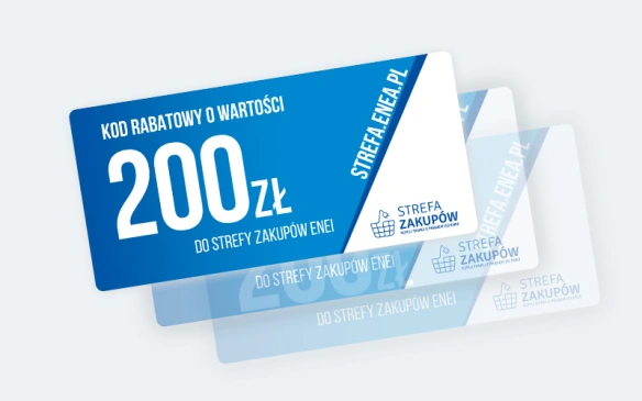 Kod rabatowy o wartości 200zł Kod rabatowy o wartości 200zł